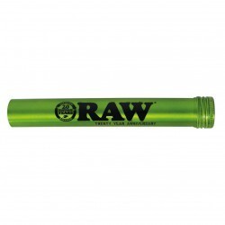 RAW TUBO IN METALLO - VERDE