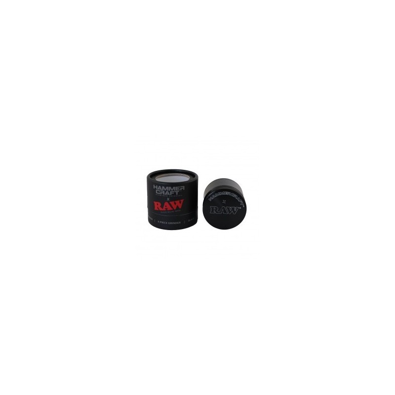 HAMMERCRAFT X RAW GRINDER ALLUMINIO 55MM 4 PARTI - NERO