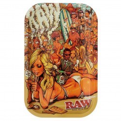 RAW X RJB SUMMER BEACH VASSOIO METALLO PICCOLO