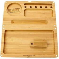 RAW BAMBOO ROLLING TRAY FLIP