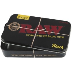 RAW SCATOLA IN METALLO - BLACK