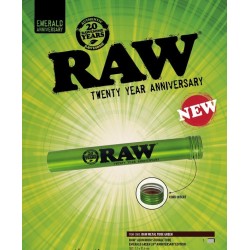 RAW TUBO IN METALLO - VERDE
