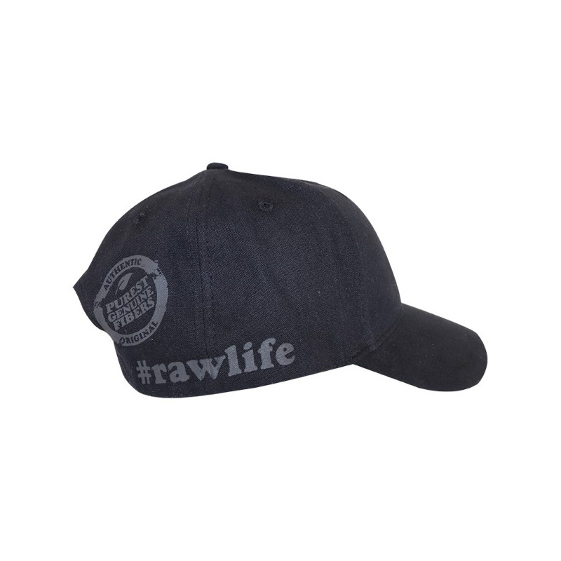 CAPPELLO RAW NERO - BLACK ON BLACK