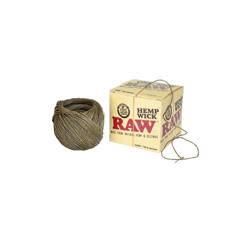 RAW HEMP WICK