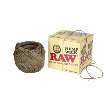 RAW HEMP WICK