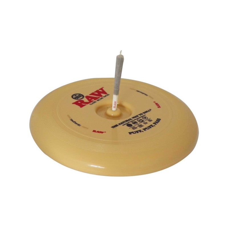 RAW FLYING DISC WITH CONE HOLDER
