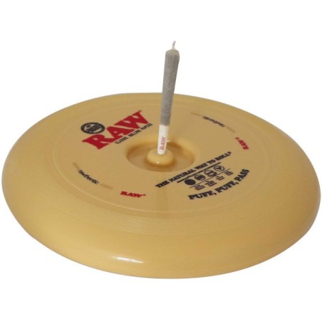 RAW FLYING DISC WITH CONE HOLDER