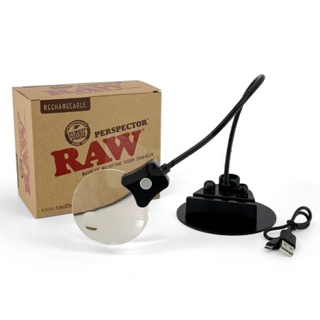 RAW PERSPECTOR - Lente d'ingrandimento con luci