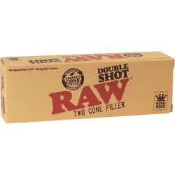 RAW DOUBLE SHOT - TWO CONE FILLER CASE