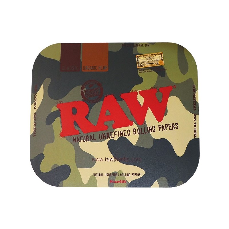 RAW CAMO MAGNETIC ROLLING TRAY COVER