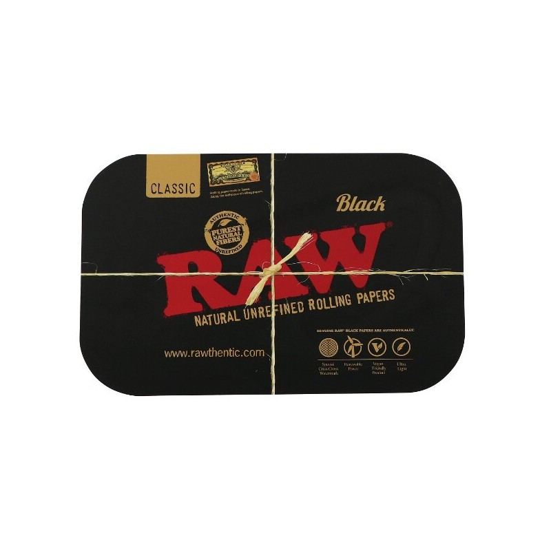 RAW TRAY COVER BLACK SMALL