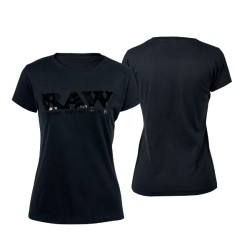 RAW GIRL SHIRT BLACK/BLACK