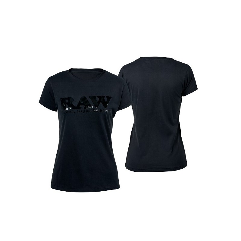 RAW GIRL SHIRT BLACK/BLACK