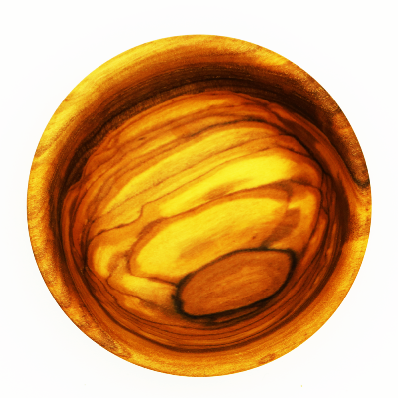 OLIVE WOOD BOWL - FIGLI DEI FIORI MISTIERA IN LEGNO D'ULIVO