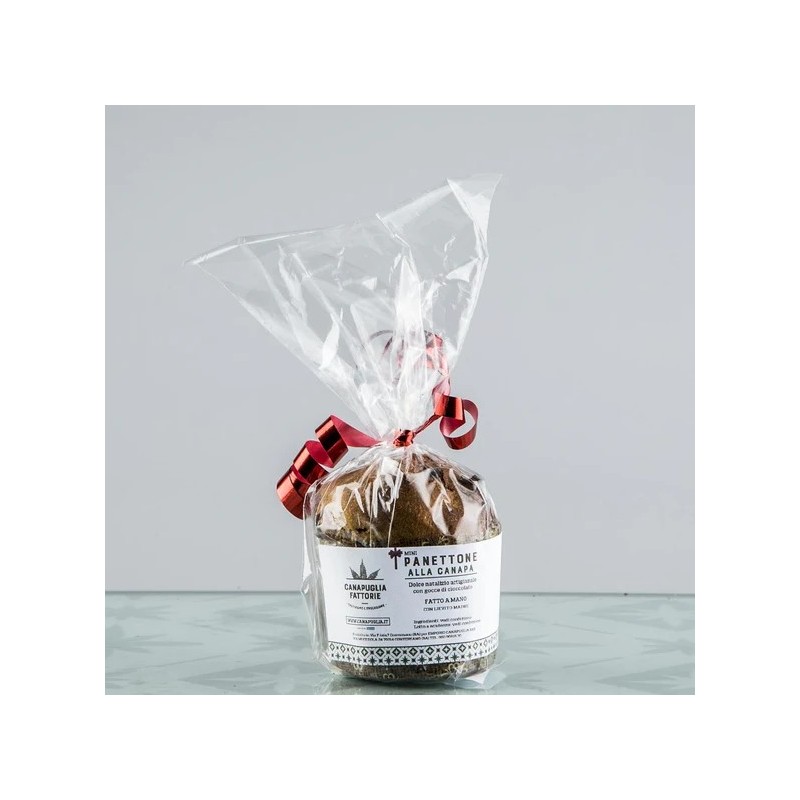 Panettone Artigianale alla Canapa con Cioccolato