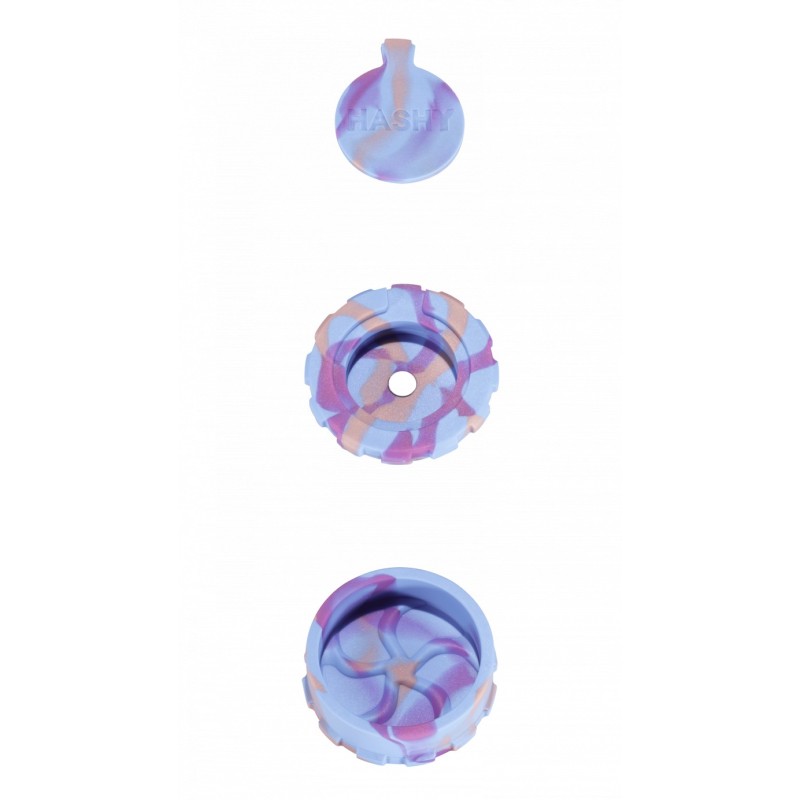 HASHY - GRINDER BLU E PESCA IN SILICONE