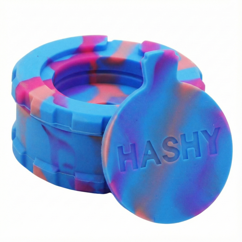 HASHY - GRINDER BLU E PESCA IN SILICONE