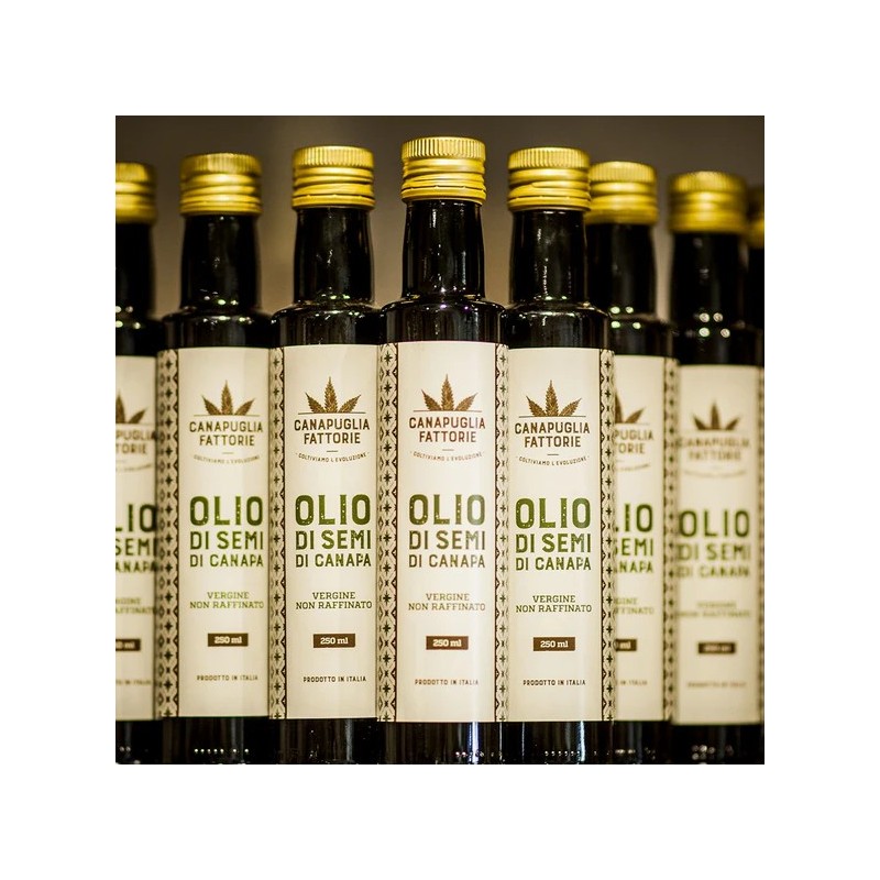 Olio di semi di canapa