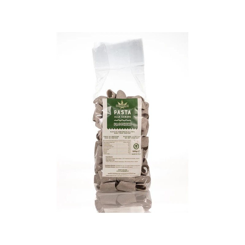 Paccheri lisci alla canapa