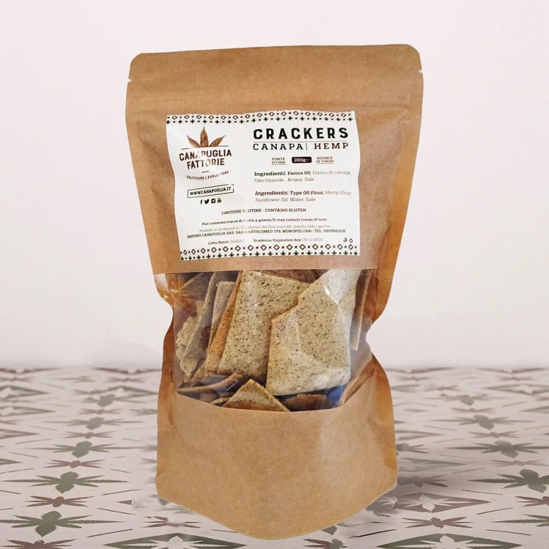 Crackers alla Canapa