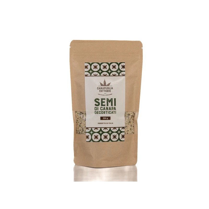 Semi di canapa decorticati