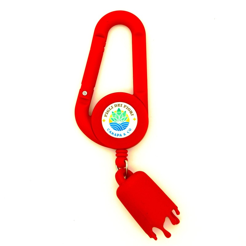 Lighter leash DRIP - Figli dei fiori - Rosso