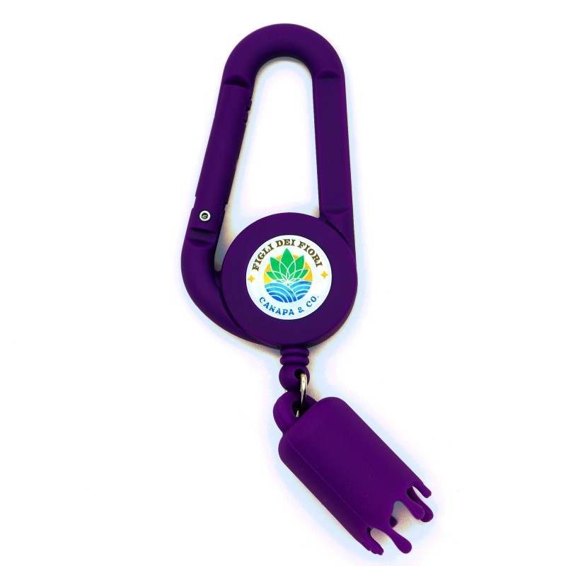 Lighter leash DRIP - Figli dei fiori - Viola