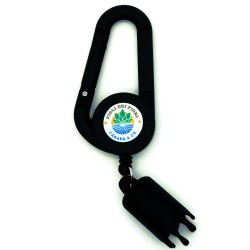 Lighter leash DRIP - Figli dei fiori - Nero