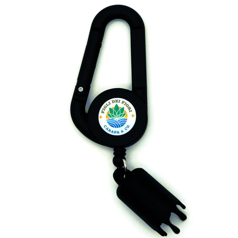 Lighter leash DRIP - Figli dei fiori - Nero