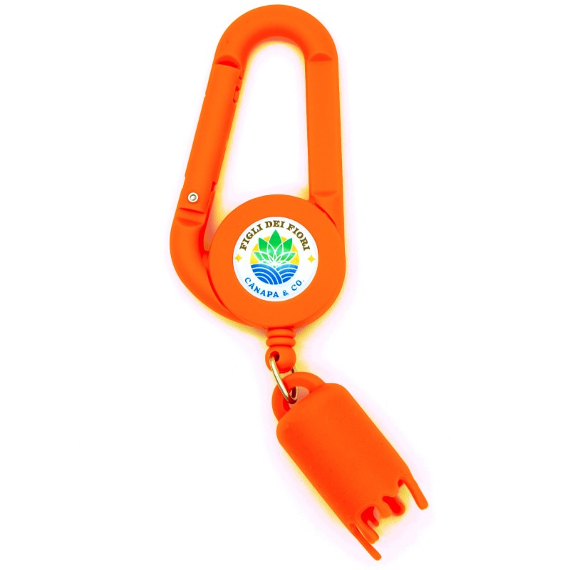 Lighter leash DRIP - Figli dei fiori - Arancione