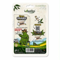Weedlez Pure Ceramic 6mm - 50 pz filtri al carbone attivo