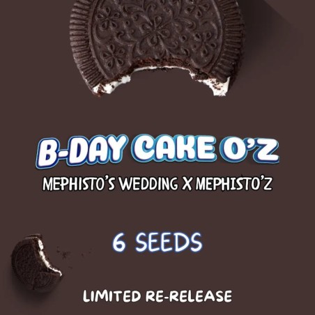 B-day Cake O'z Mephisto Genetics - confezione semi