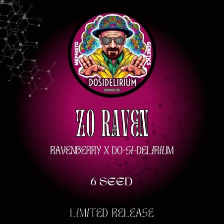 Zo Raven Mephisto Genetics - confezione semi