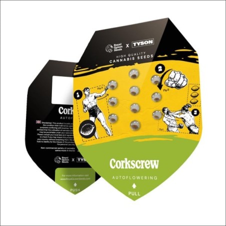 Corkscrew Auto semi cannabis Royal Queen Seeds