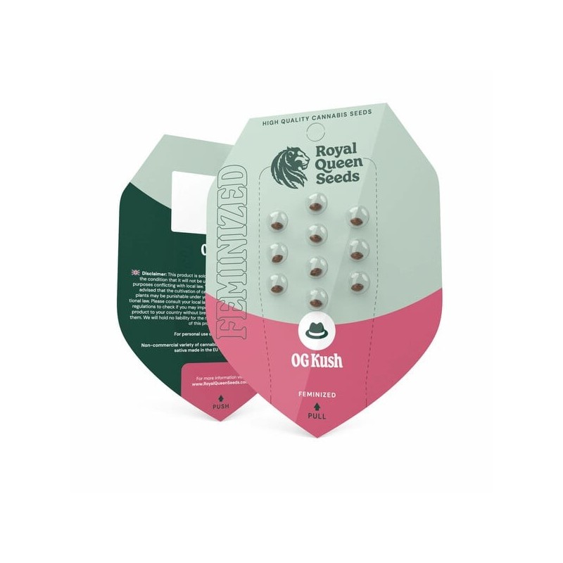 O.G. Kush semi cannabis Royal Queen Seeds