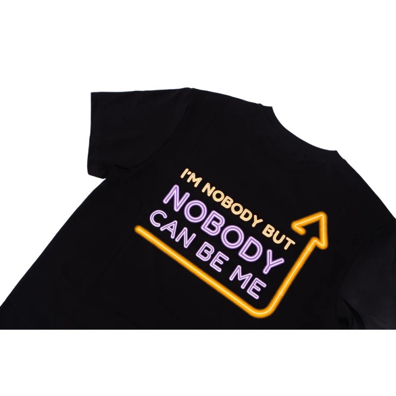 I'm Nobody PURPLE T-Shirt - Piattella Uncle's Farm